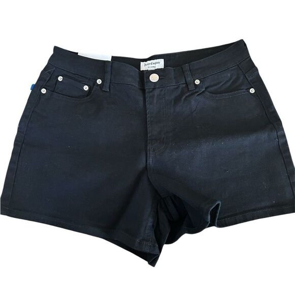 Juicy Couture Back Denim Jean shorts, Size 10, 4” inseam, NWT - Picture 1 of 8